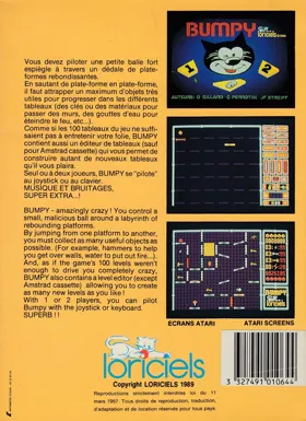 Bumpy (F) (1989) box cover back